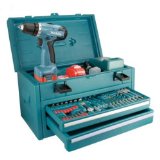 Heimwerken: Makita 6271DWAET2 Akkuschrauber Set 55tlg. / 2 Gang, 2 Akkus, 2,0Ah