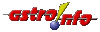 Das Logo von www.astronomie.info: astro-info mit dem '!'