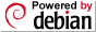 Powered by Debian/GNU Linux