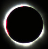 Totale Sonnenfinsternis fotografiert von Roland Brodbeck.