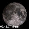 Mondfinsternis am 21. Februar 2008. aba/www.CalSKY.com.