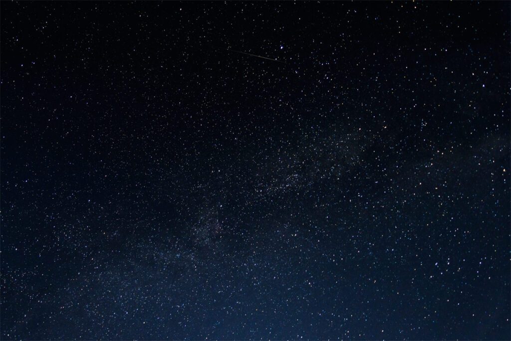 Himmel mit tausenden Sternen.